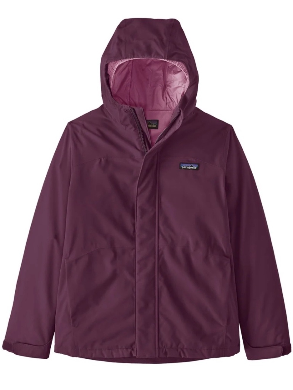 Girls Size 7-8 purple Patagonia Everyday Ready jacket